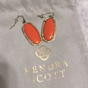 Kendra Scott Elle earrings in orange